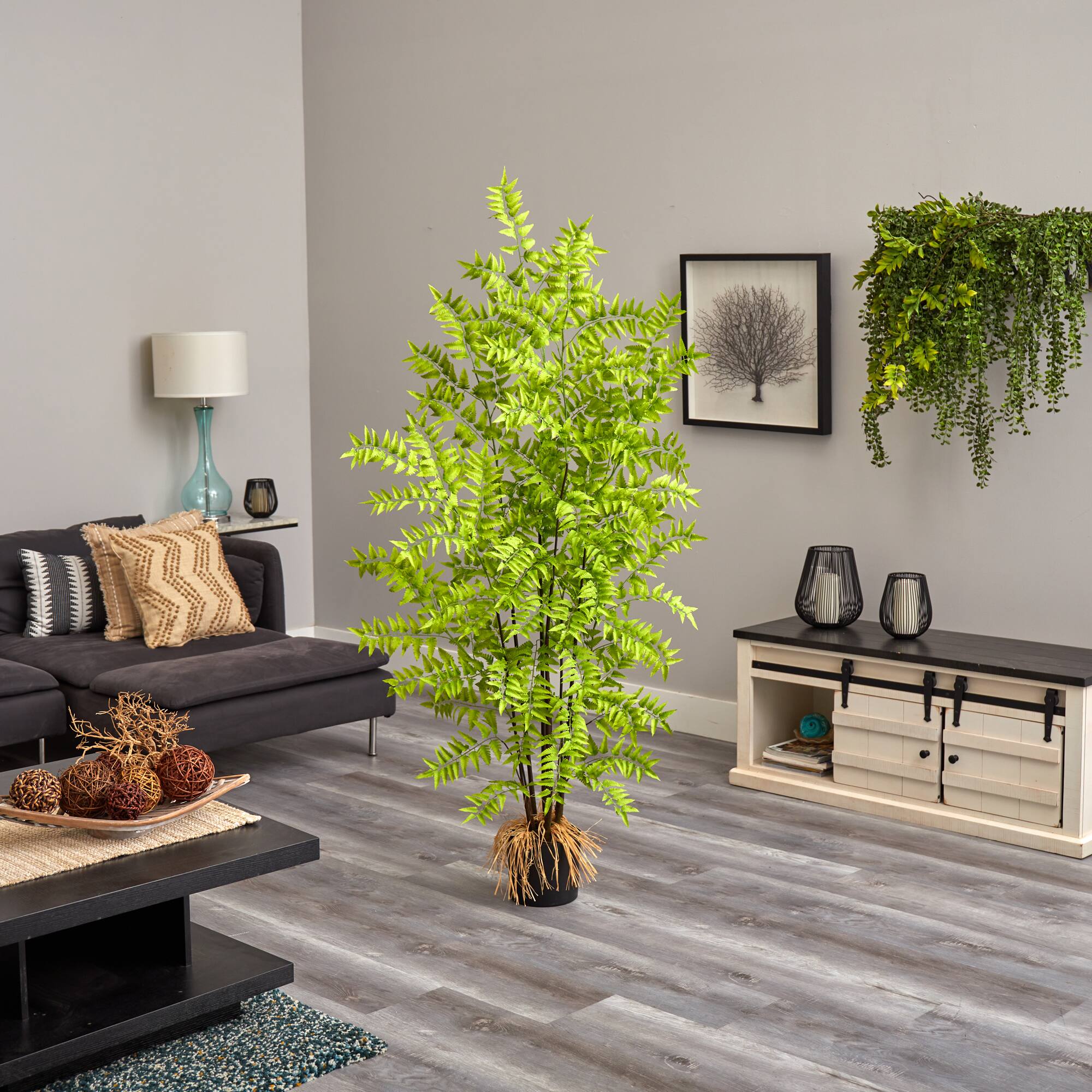 5ft. Potted Bracken Fern Artificial Tree
